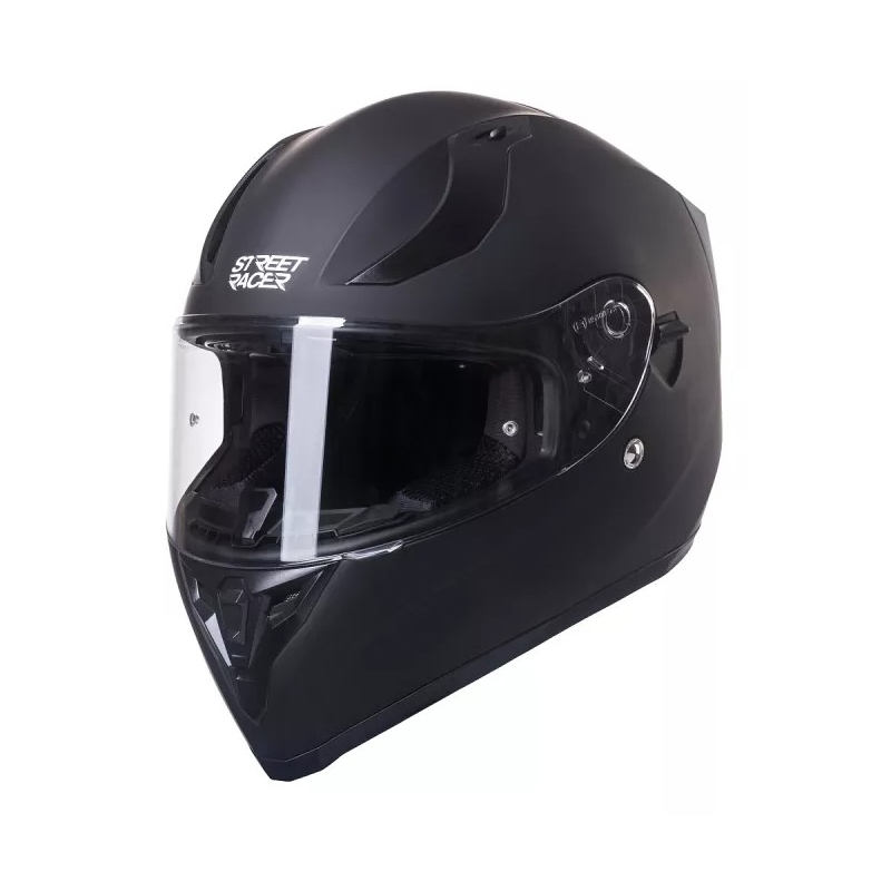 Integrálna prilba na motocykel Street Racer SR I1 MotoZem Performance čierná matná výpredaj