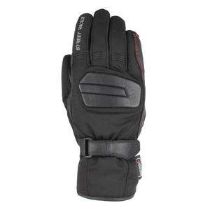 Rukavice na motocykel Street Racer Monzoon čierne