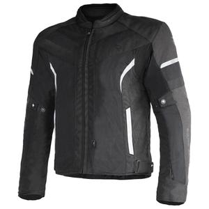 Bunda na motocykel Street Racer Evans Air čierna