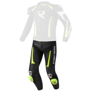 Pánske nohavice Street Racer Fasttrack čierno-bielo-fluo žlté výpredaj