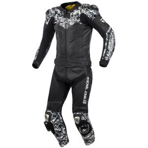 Pánska kombinéza Street Racer Pattern čierno-šedá výpredaj
