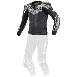 Pánska bunda Street Racer Pattern čierno-šedá výpredaj