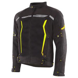 Bunda na motocykel Street Racer Flex Air čierno-fluo žltá - II. akosť